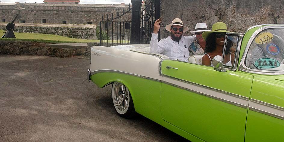 Classic car tours from Havana Cruise Terminal